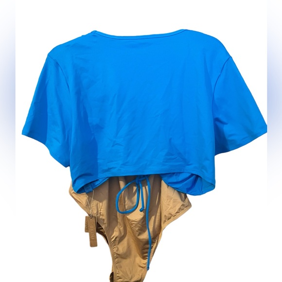 SKIMS 4X Cropped Swim Top & One Piece Bundle! - Picture 1 of 3